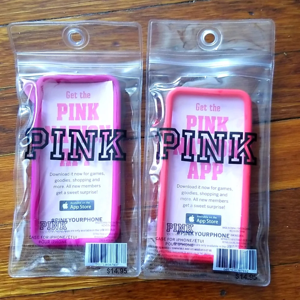 PINK Rubber Case for iPhone 5/5s New